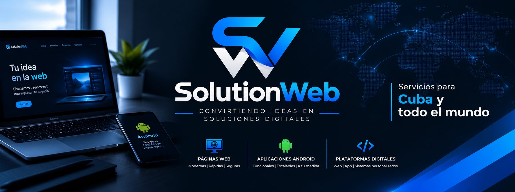 SolutionWeb — Servicios para Cuba y todo el mundo